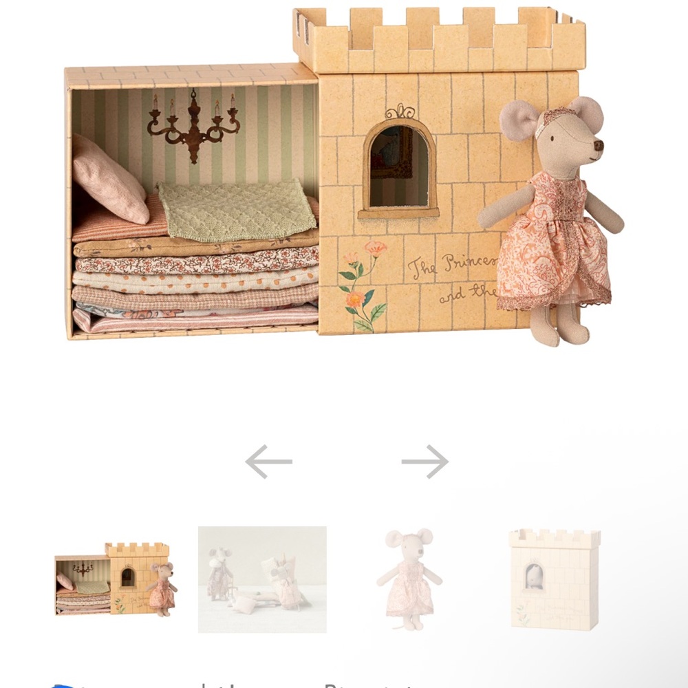 Maileg Princess and the Pea Castle